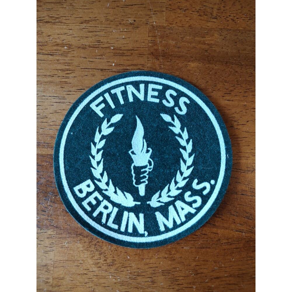 Vintage 60's Boy Scout Fitness Berlin Mass Patch